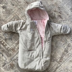 0-6mos Softest, Like New Car Seat/Stroller Bunting